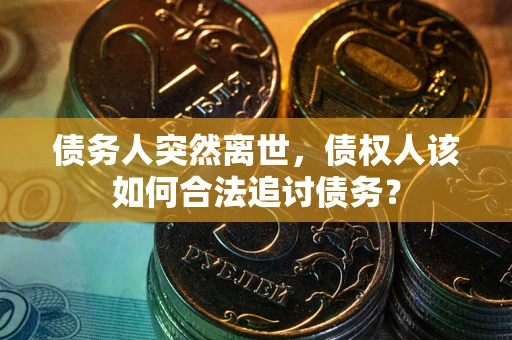 济南债务人突然离世，债权人该如何合法追讨债务？