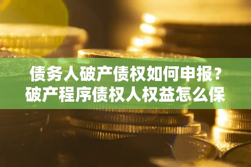 济南债务人破产债权如何申报？破产程序债权人权益怎么保障？