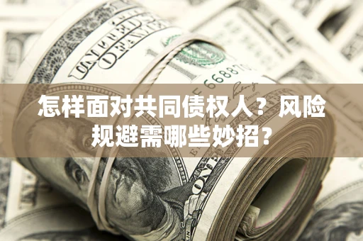 济南怎样面对共同债权人?风险规避需哪些妙招? 济南怎样面对共同债权人?风险规避需哪些妙招?
