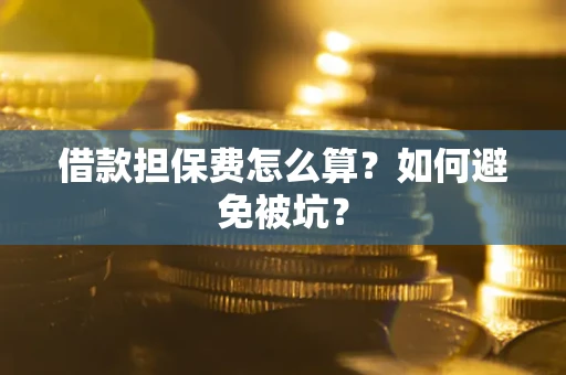 济南借款担保费怎么算?如何避免被坑? 济南借款担保费怎么算?如何避免被坑?