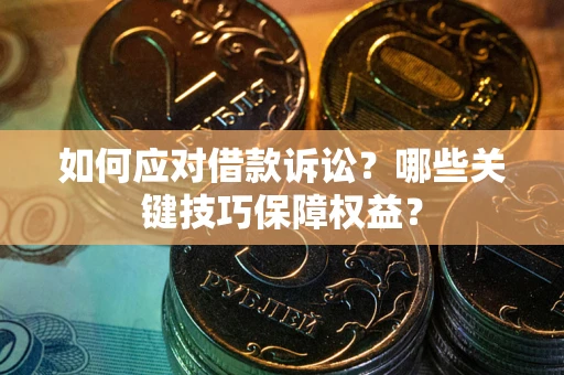 济南如何应对借款诉讼?哪些关键技巧保障权益? 济南如何应对借款诉讼?哪些关键技巧保障权益?