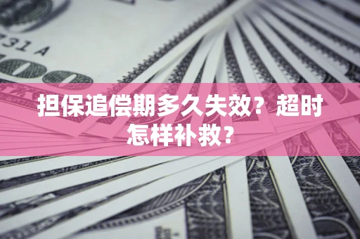 济南担保追偿期多久失效?超时怎样补救? 济南担保追偿期多久失效?超时怎样补救?
