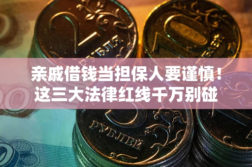 济南亲戚借钱当担保人要谨慎！这三大法律红线千万别碰