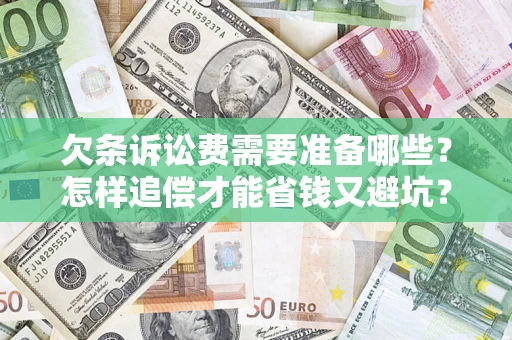 济南欠条诉讼费需要准备哪些？怎样追偿才能省钱又避坑？