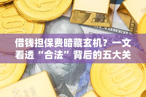 济南借钱担保费暗藏玄机？一文看透“合法”背后的五大关键陷阱