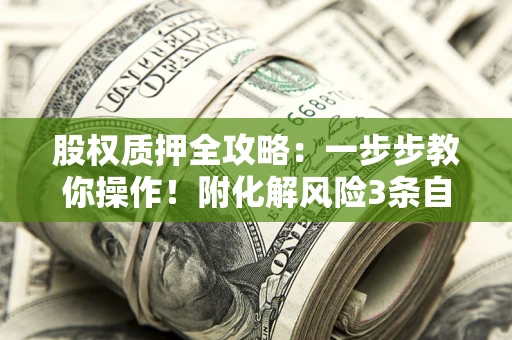 济南股权质押全攻略：一步步教你操作！附化解风险3条自救法则