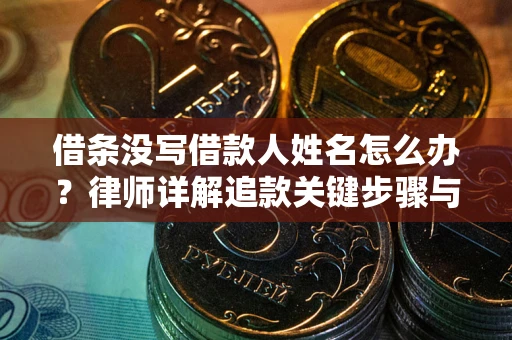 济南借条没写借款人姓名怎么办？律师详解追款关键步骤与证据链构建