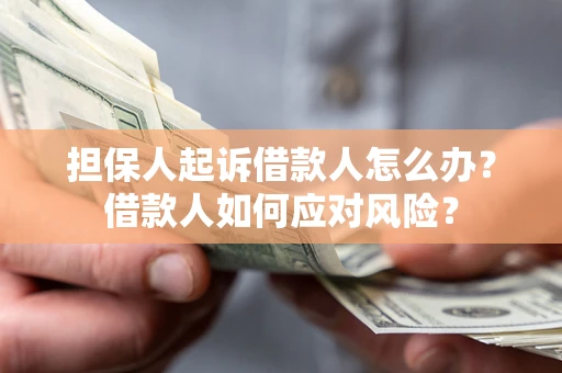 济南担保人起诉借款人怎么办？借款人如何应对风险？