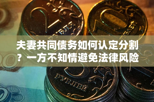 济南夫妻共同债务如何认定分割？一方不知情避免法律风险必看！
